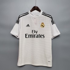 Real Madrid 14/15 Home White Soccer Jersey